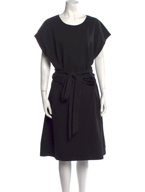 Vince Scoop Neck Midi Length Dress