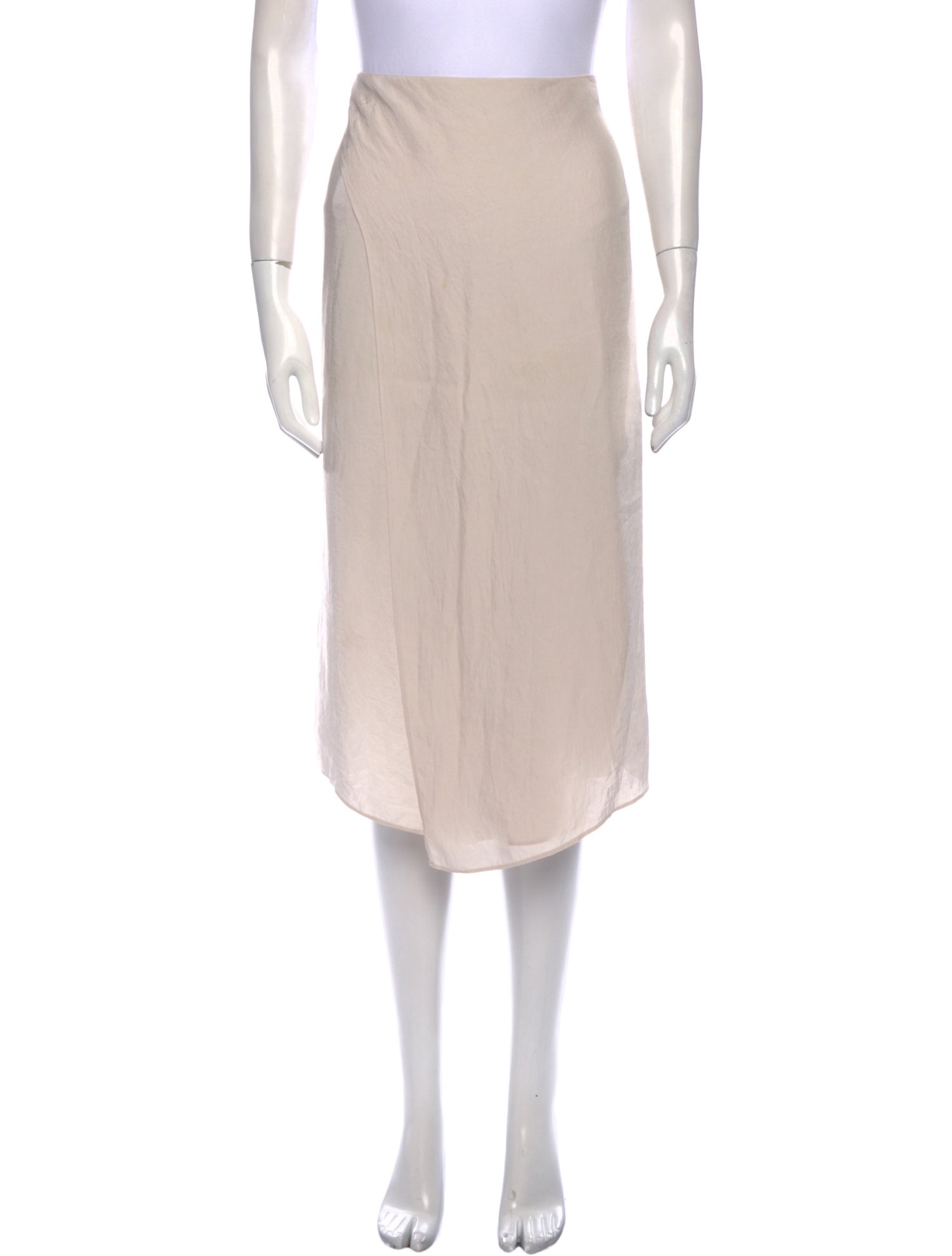 Vince Silk Midi Length Skirt