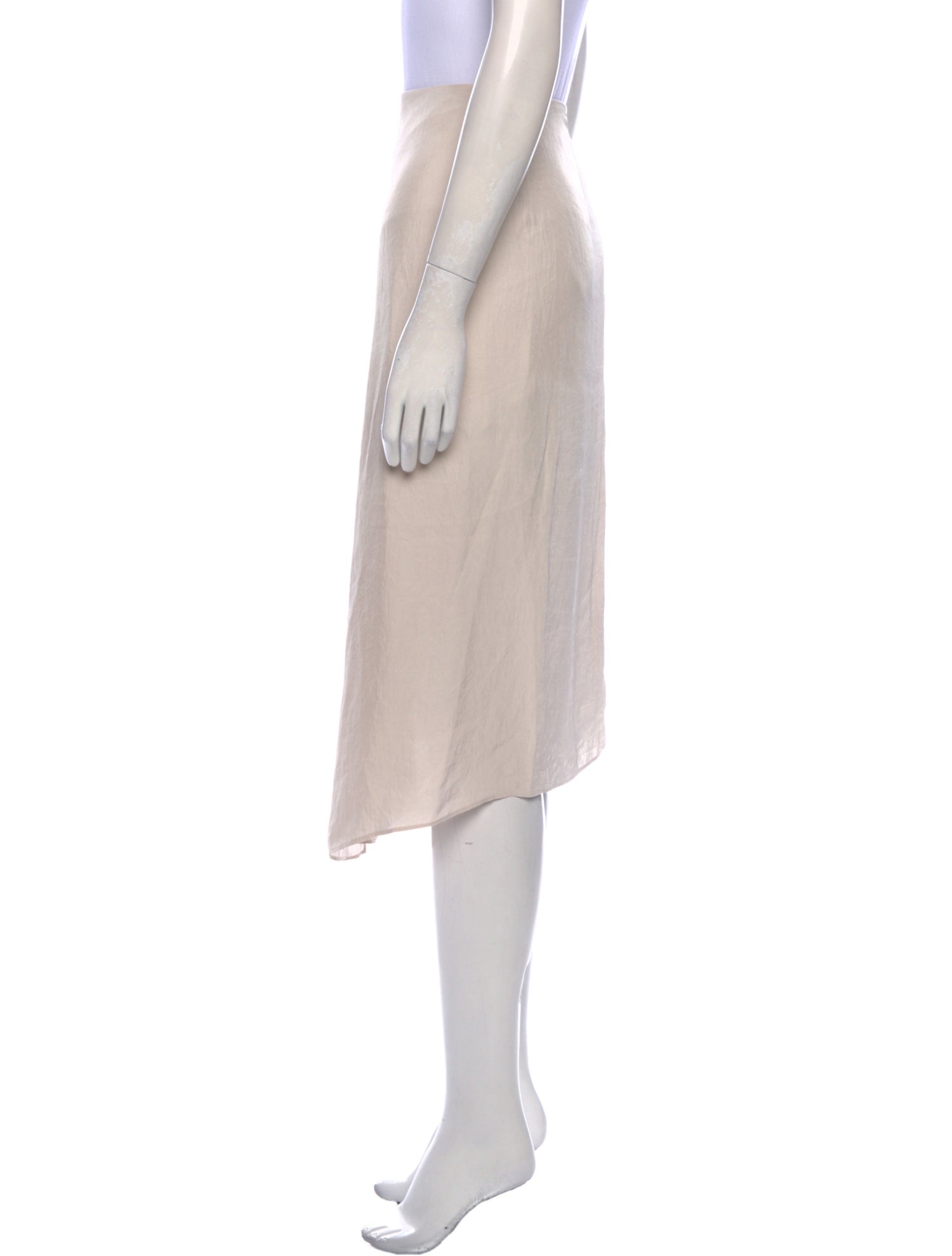 Vince Silk Midi Length Skirt