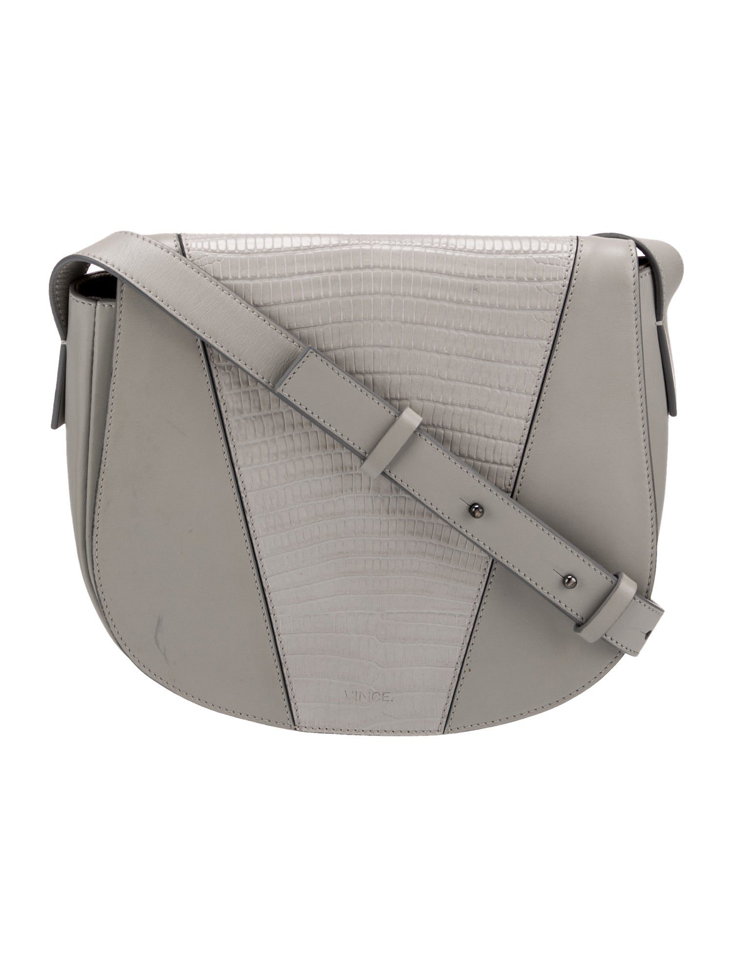 Vince Leather Messenger Bag