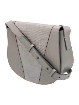 Vince Leather Messenger Bag