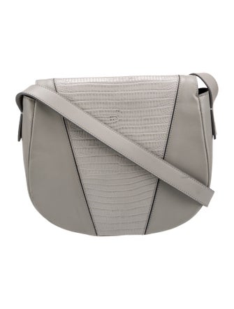 Vince Leather Messenger Bag