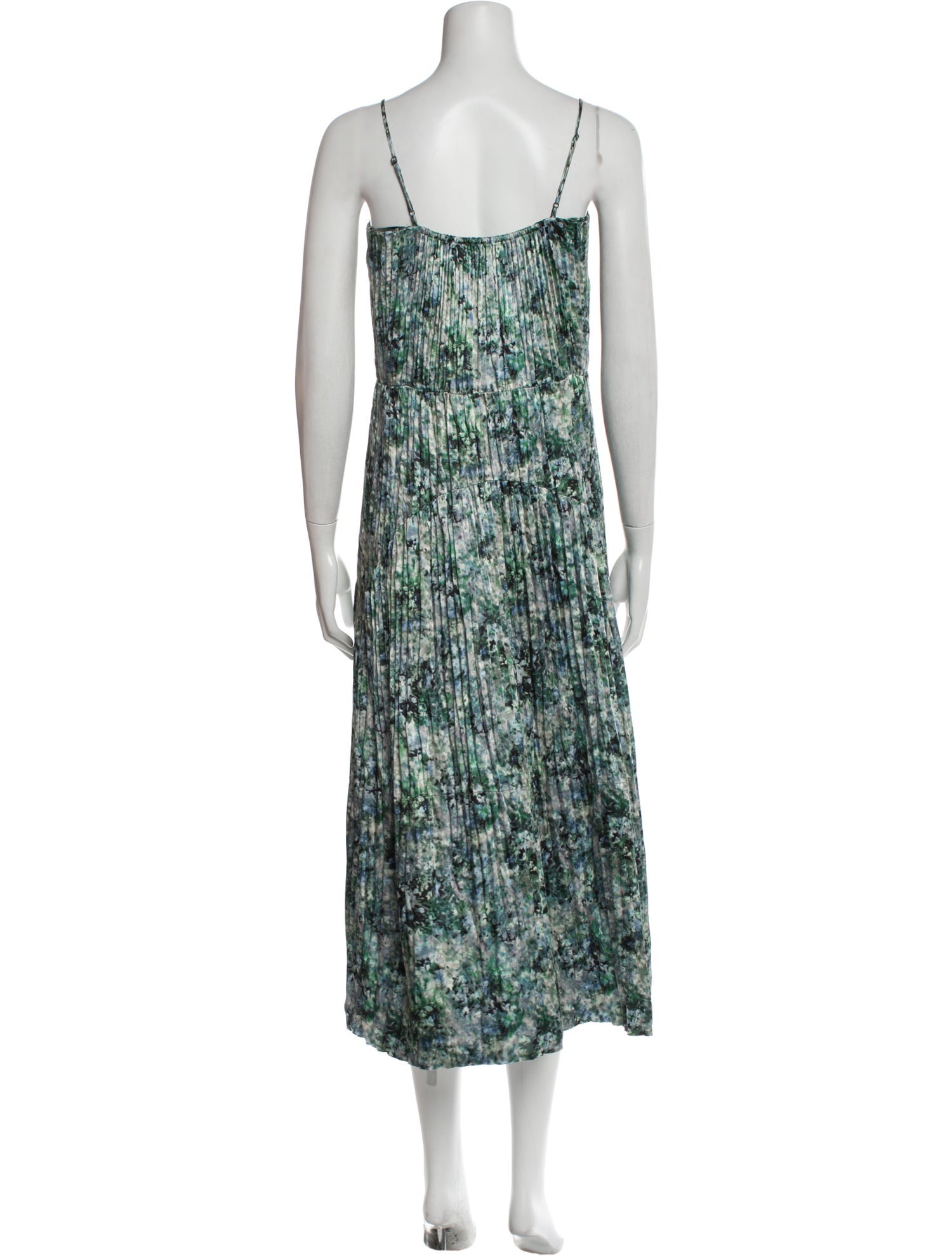 Vince Printed Long Dress