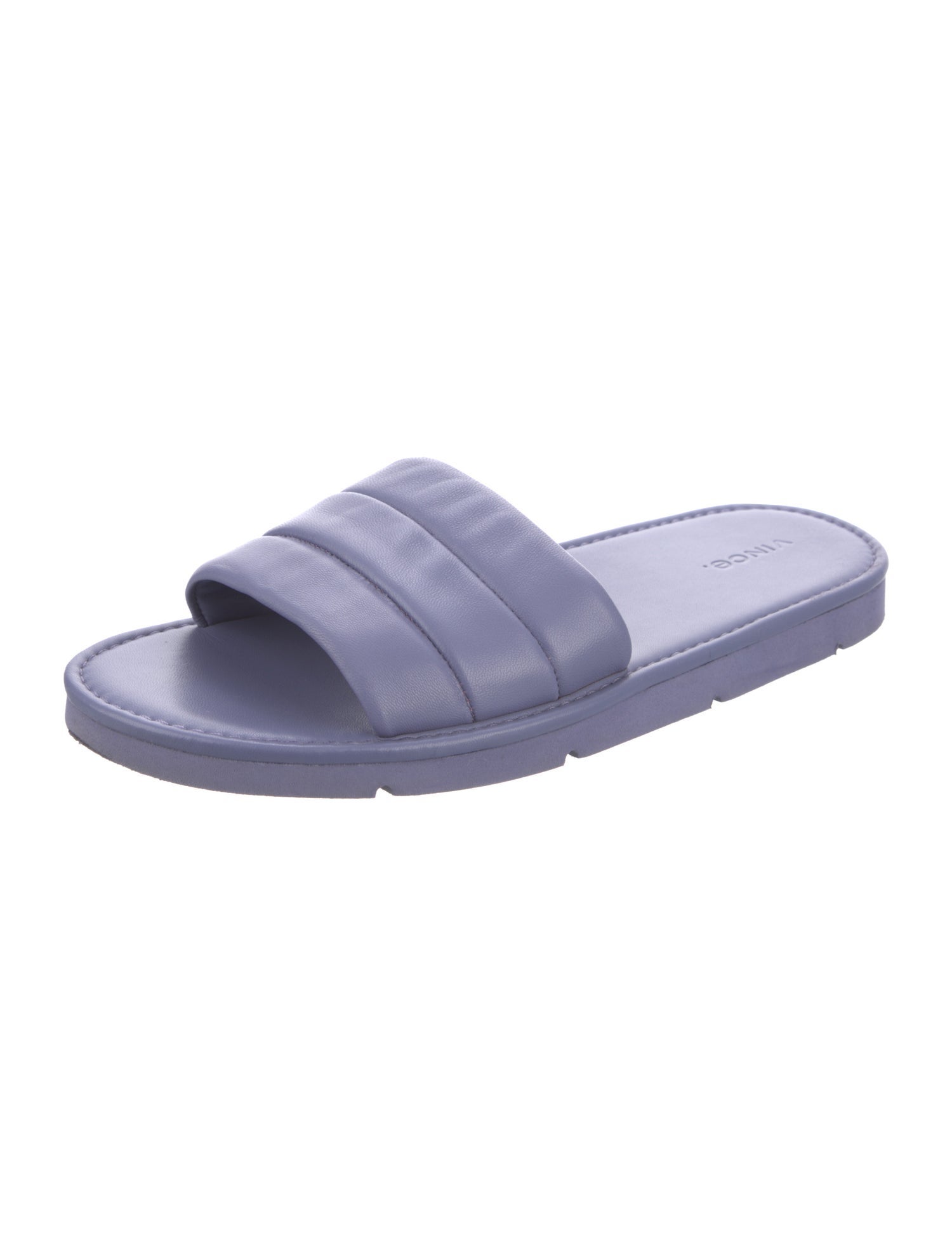 Vince Leather Slides