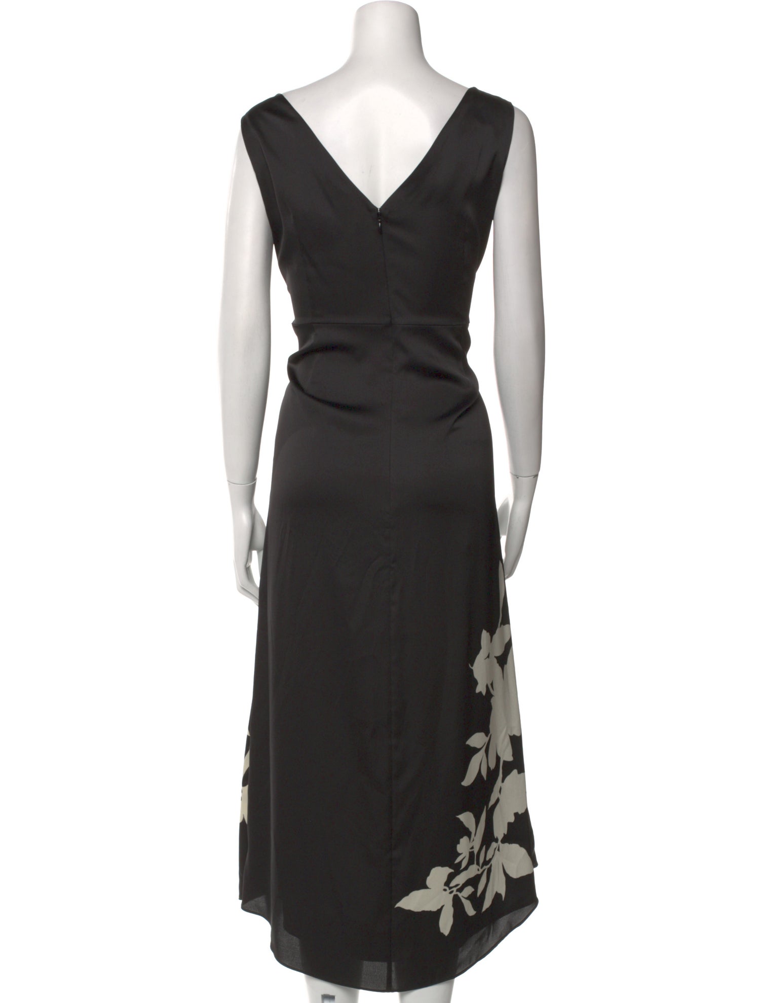 Vince V-Neck Long Dress