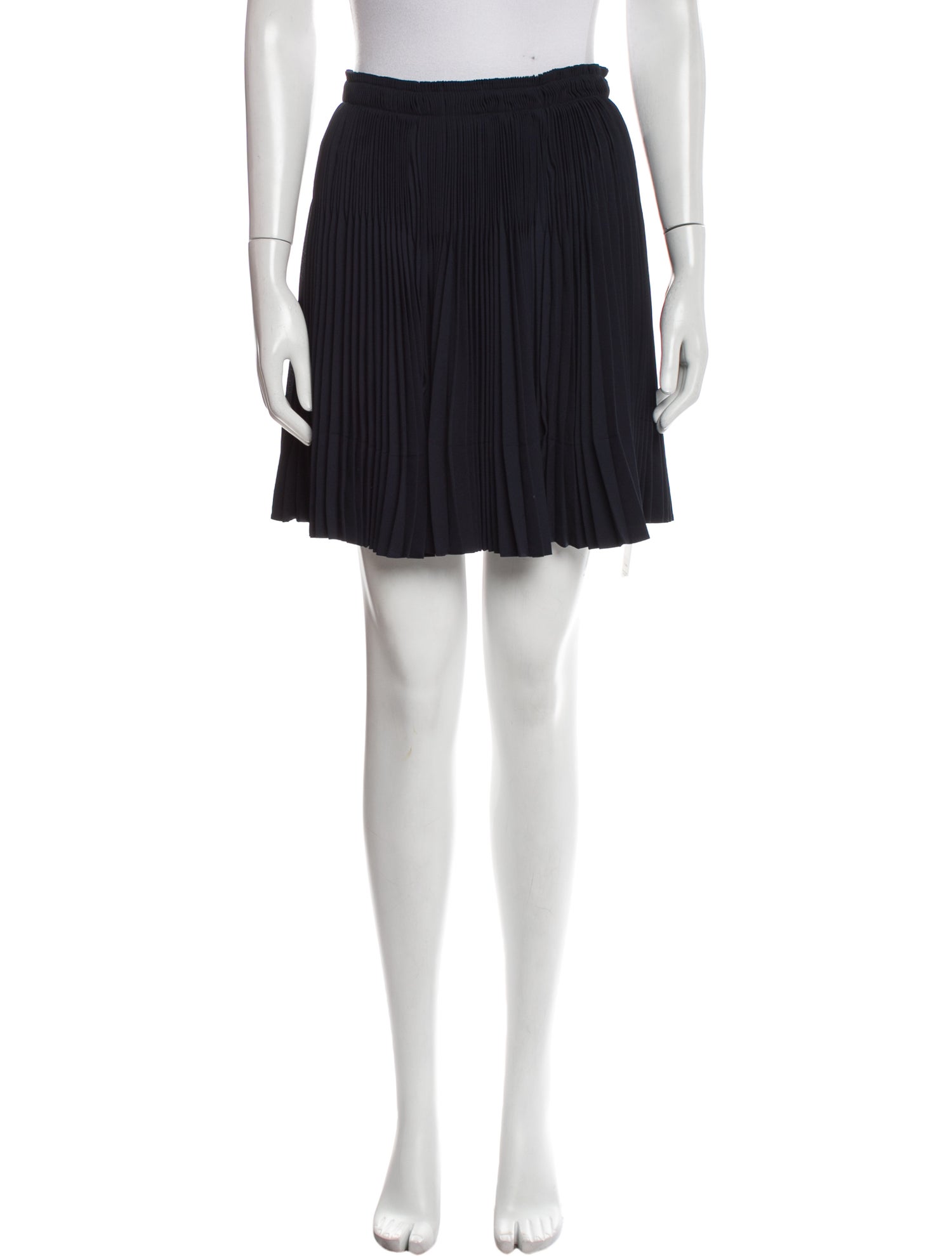 Vince Pleated Accents Mini Skirt