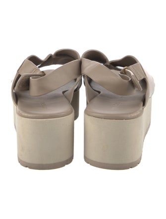 Vince Leather Slides