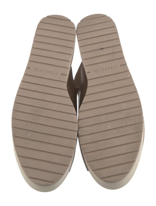 Vince Leather Slides