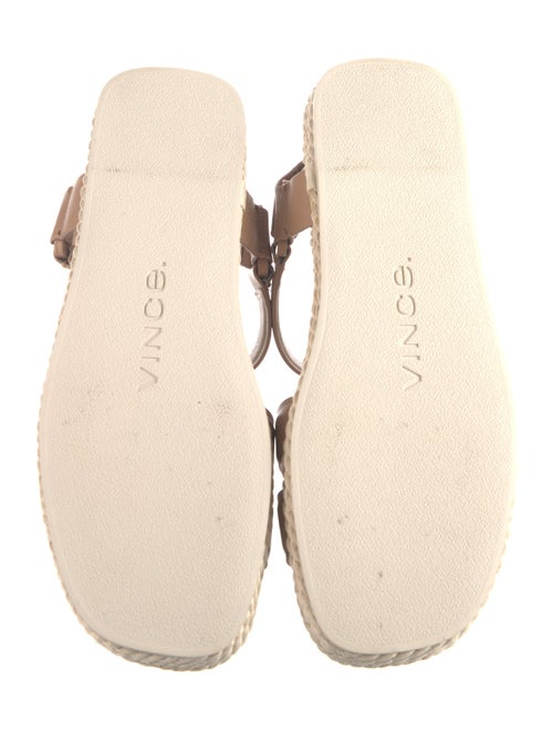 Vince Leather Slingback Sandals