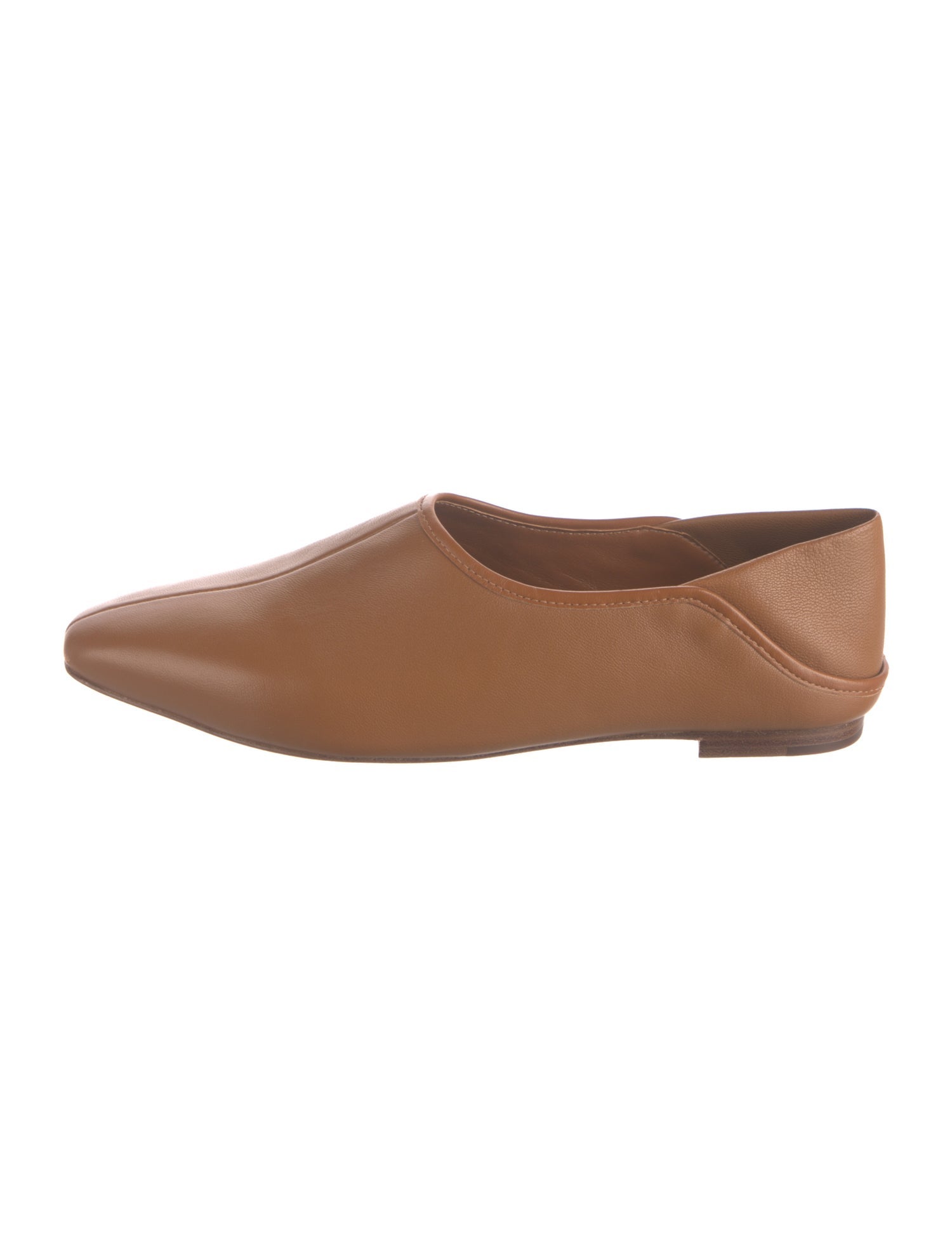Vince Leather Ballet Flats