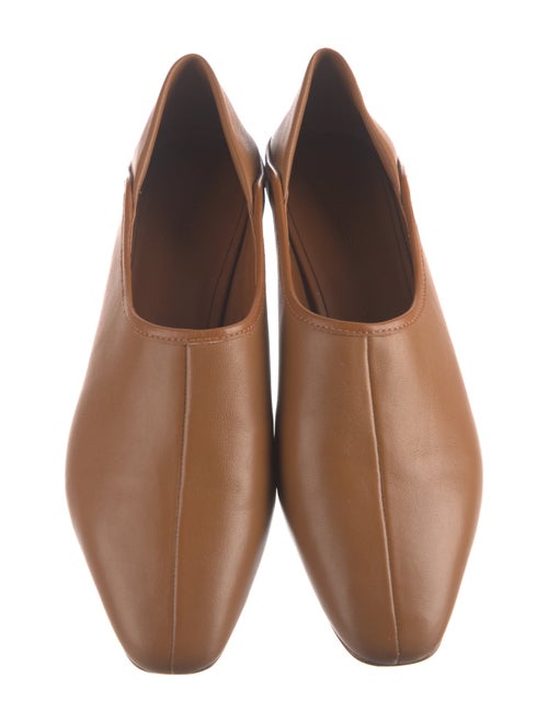 Vince Leather Ballet Flats