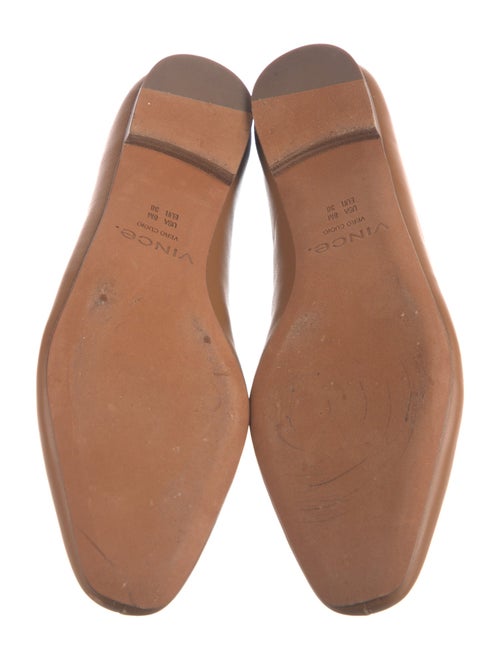 Vince Leather Ballet Flats
