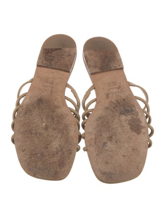 Vince Leather Slides