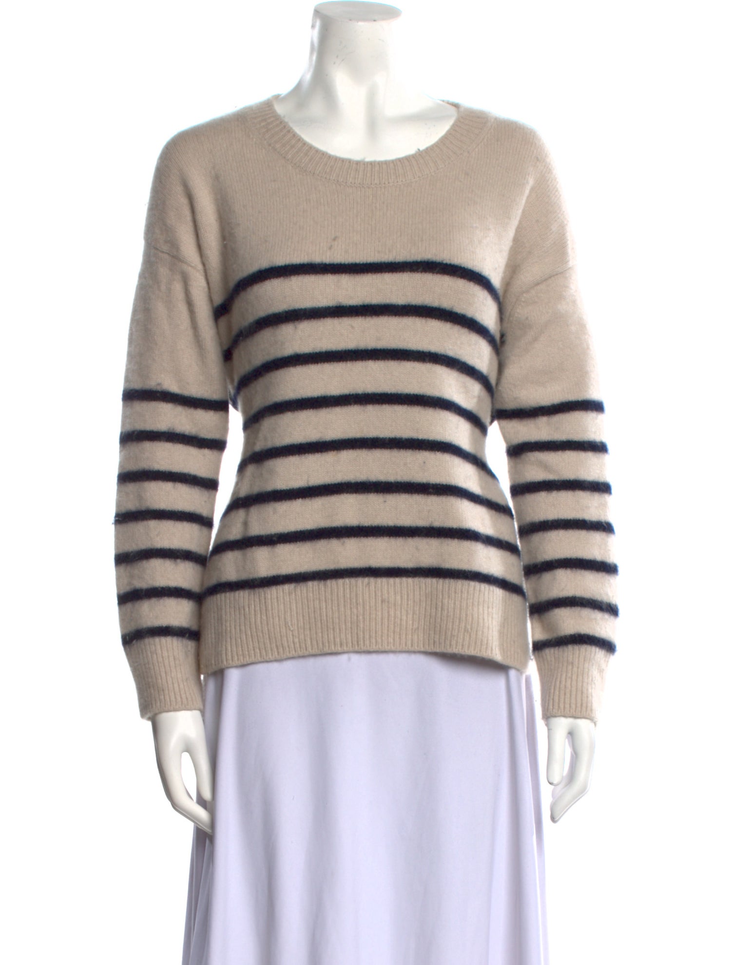 Vince Cashmere Striped Sweater