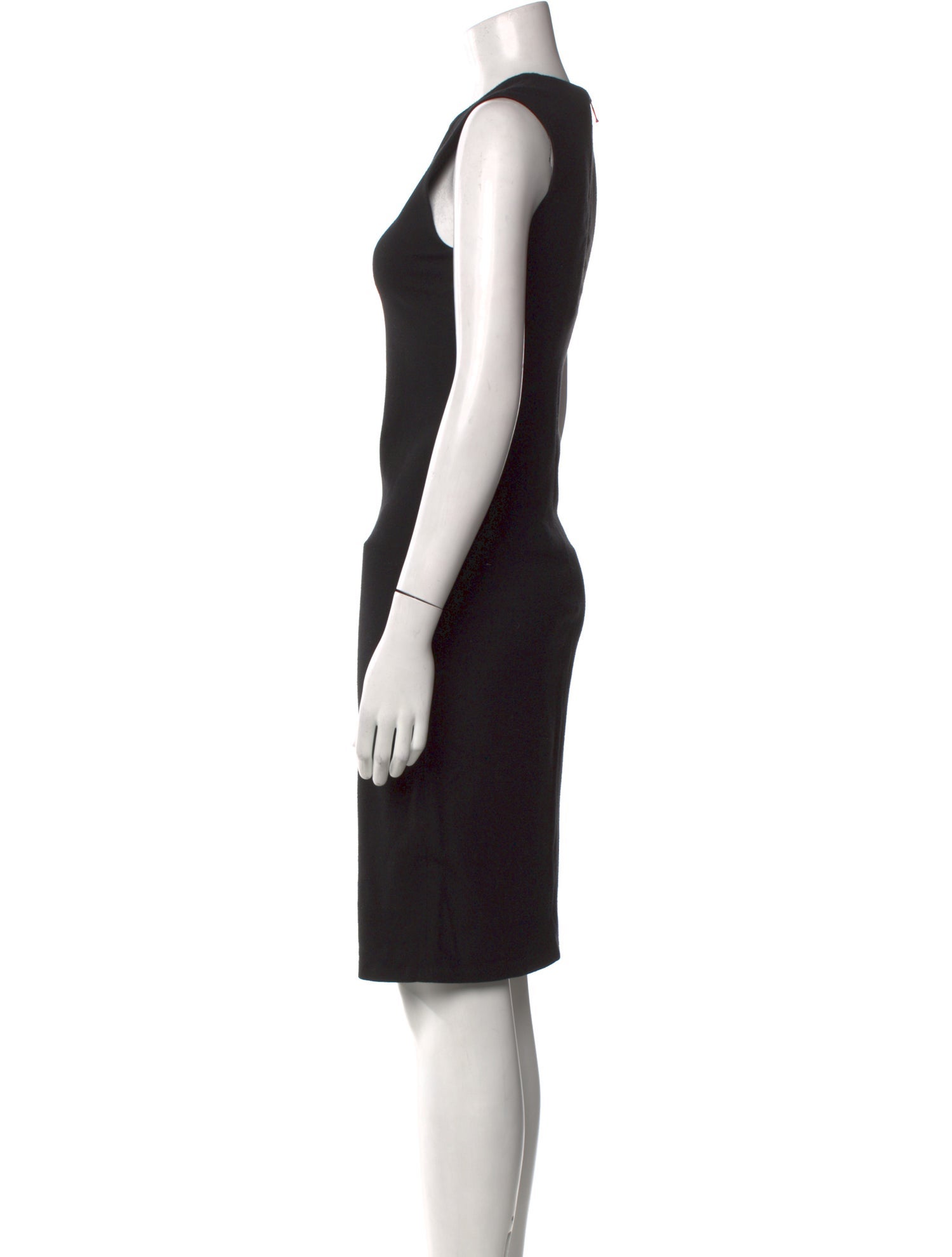 Vince Crew Neck Knee-Length Dress