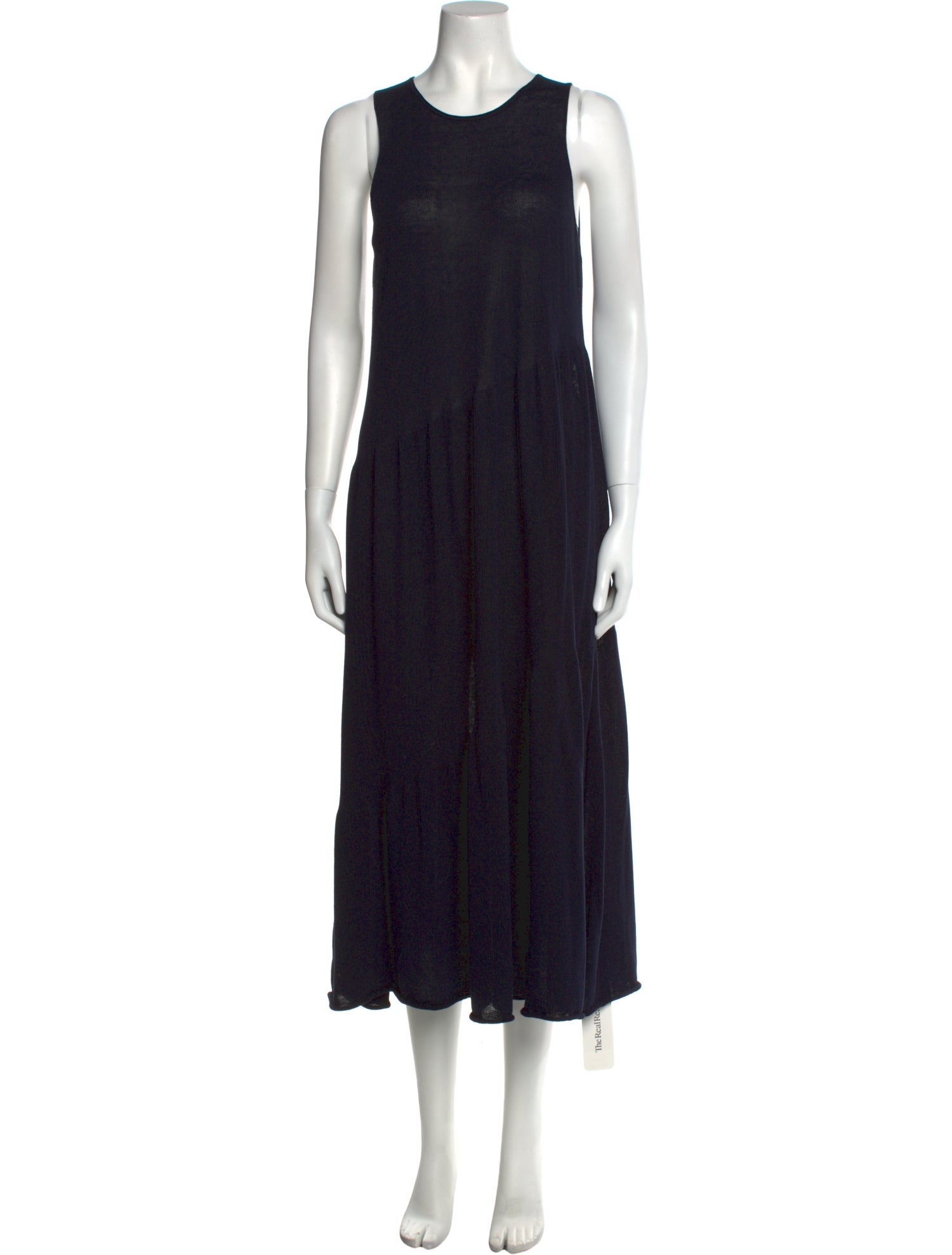 Vince Scoop Neck Long Dress