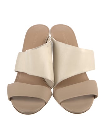 Vince Leather Slides