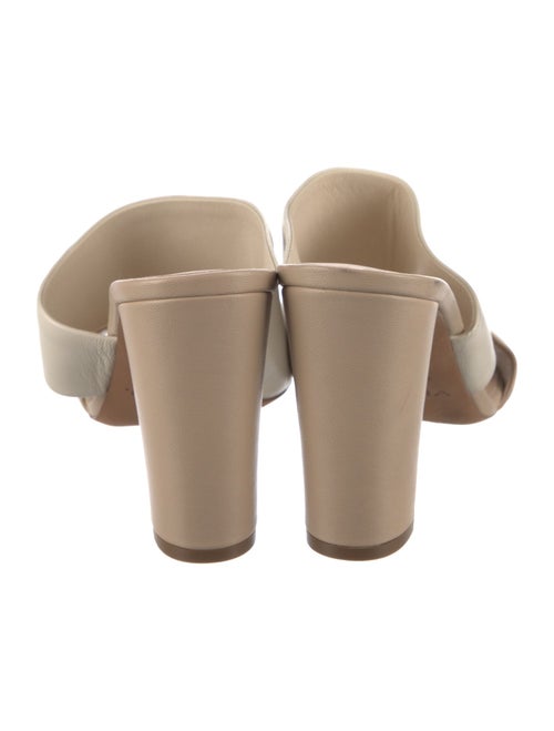 Vince Leather Slides