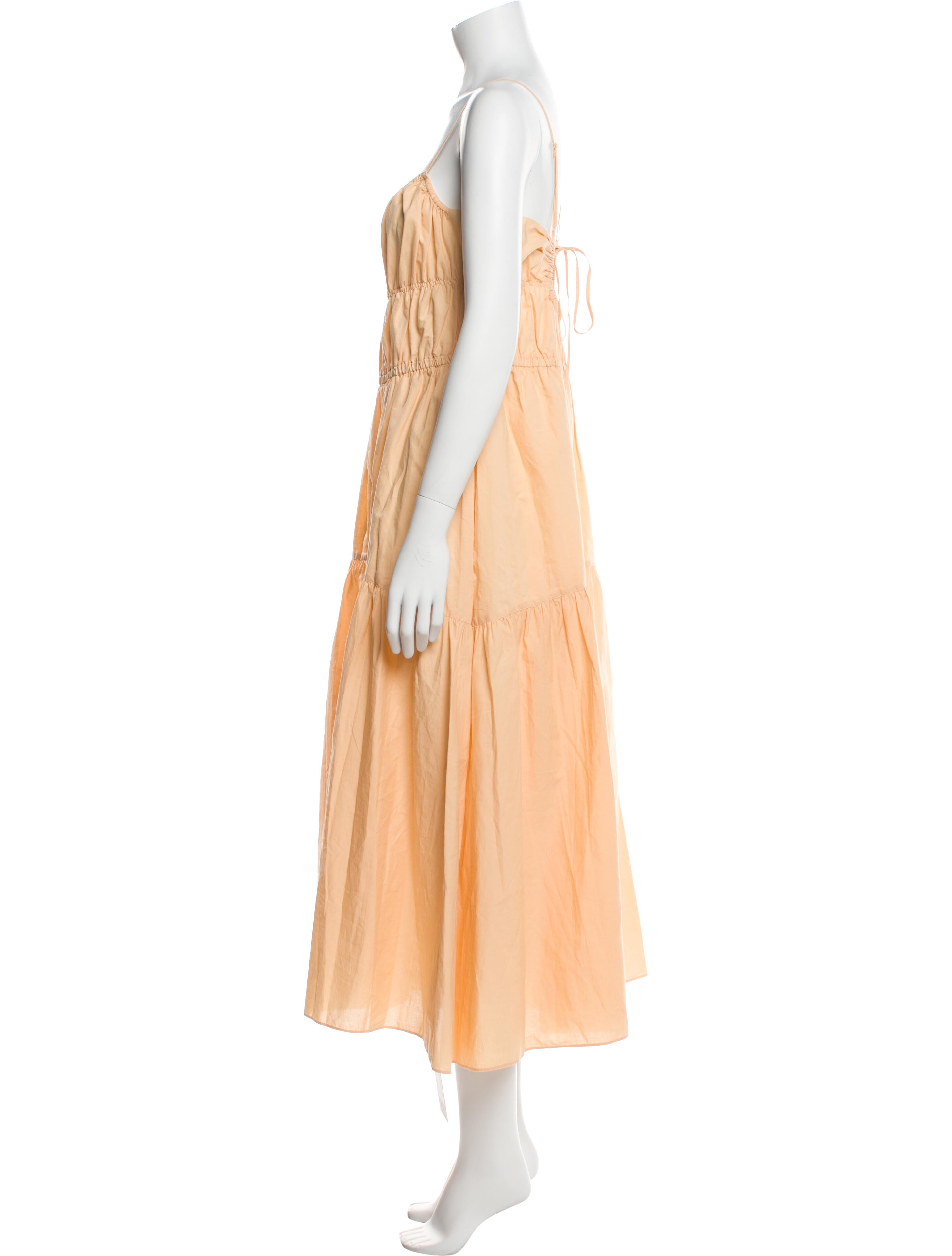 Vince Square Neckline Long Dress w/ Tags