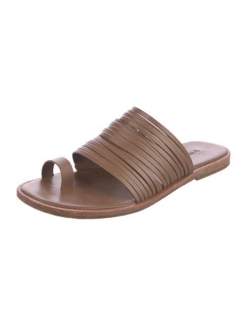 Vince Leather Slides