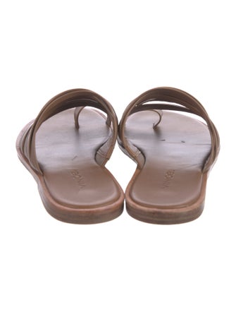 Vince Leather Slides