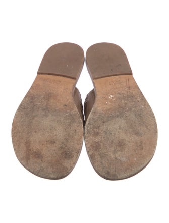Vince Leather Slides