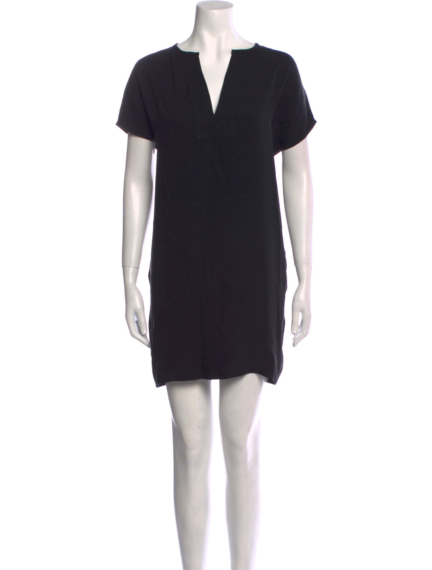 Vince V-Neck Mini Dress