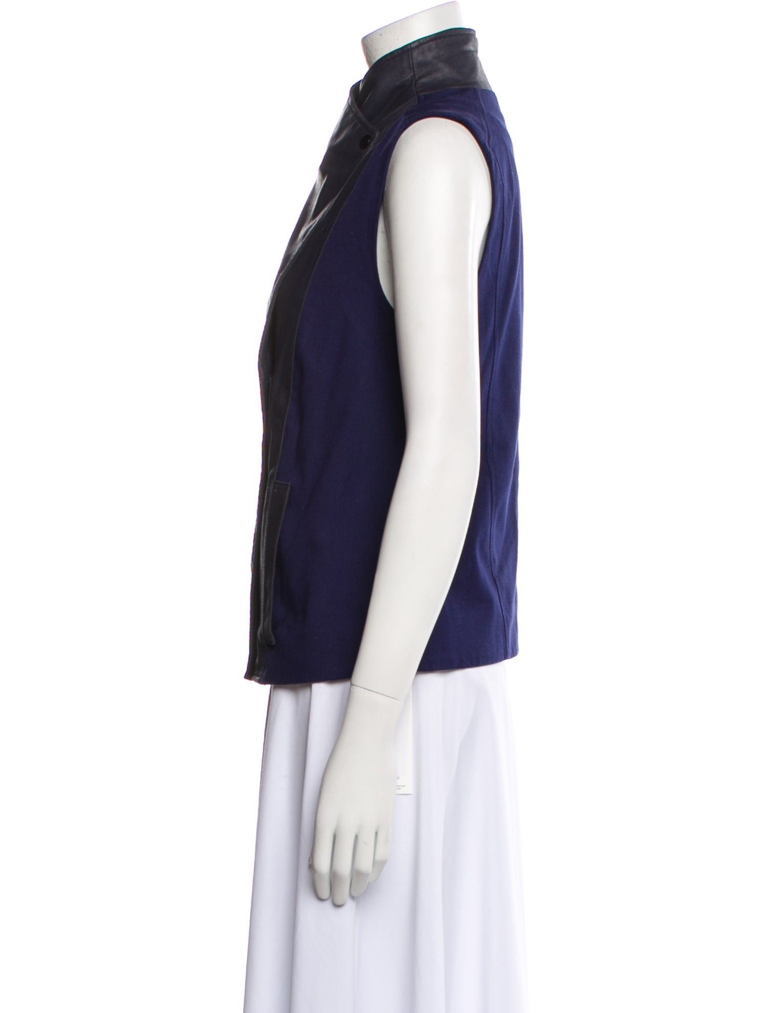 Vince Goat Leather Vest