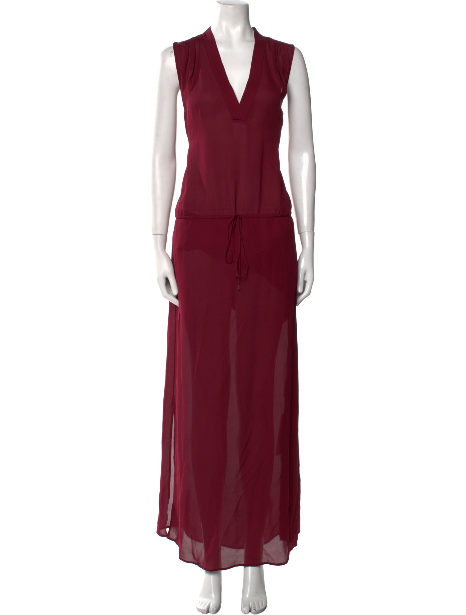 Vince Silk Long Dress