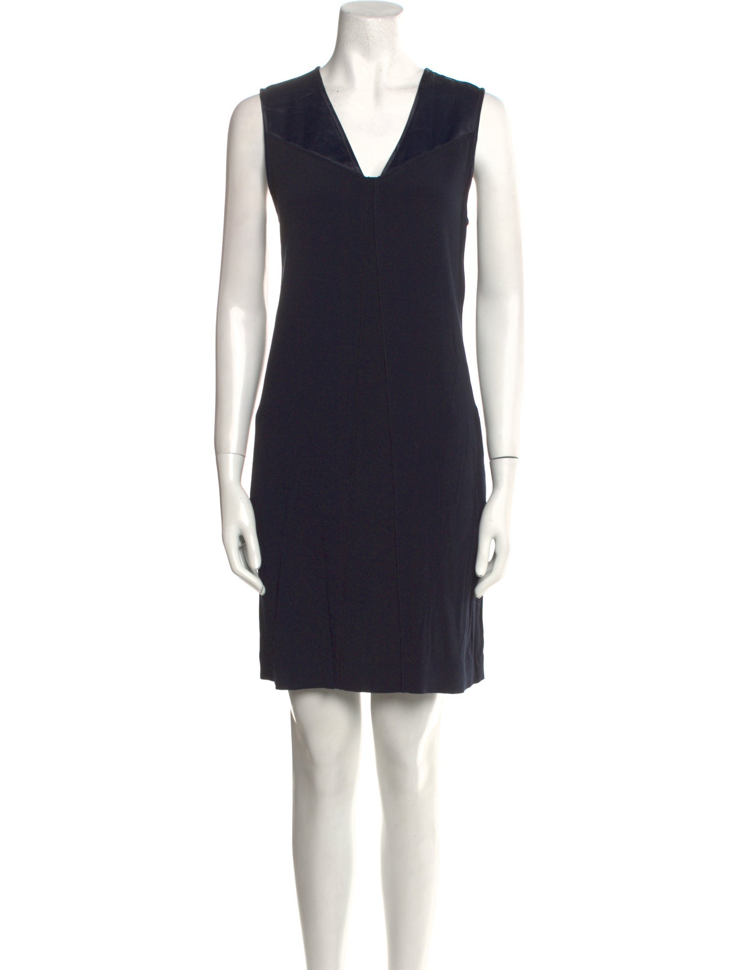 Vince V-Neck Mini Dress