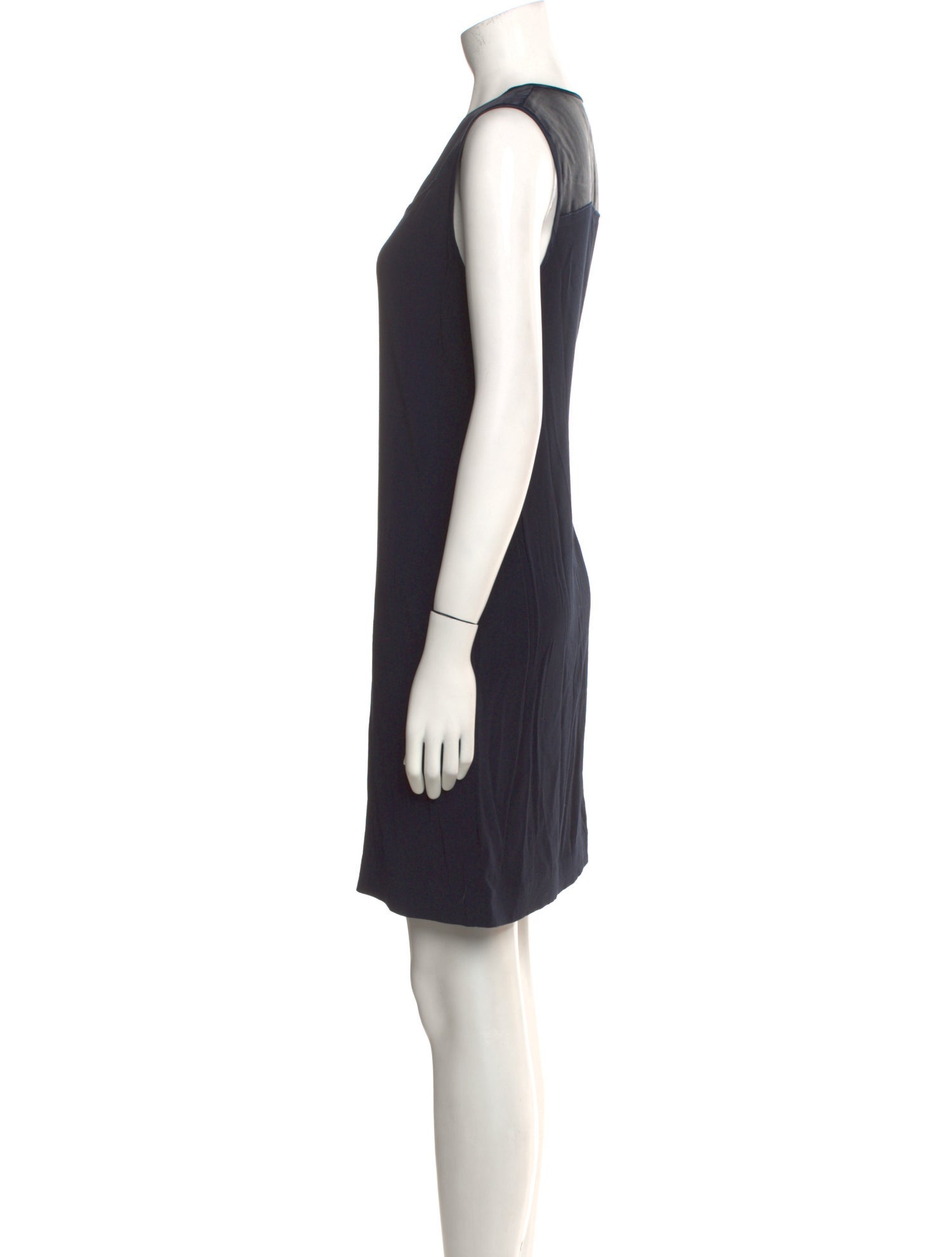 Vince V-Neck Mini Dress