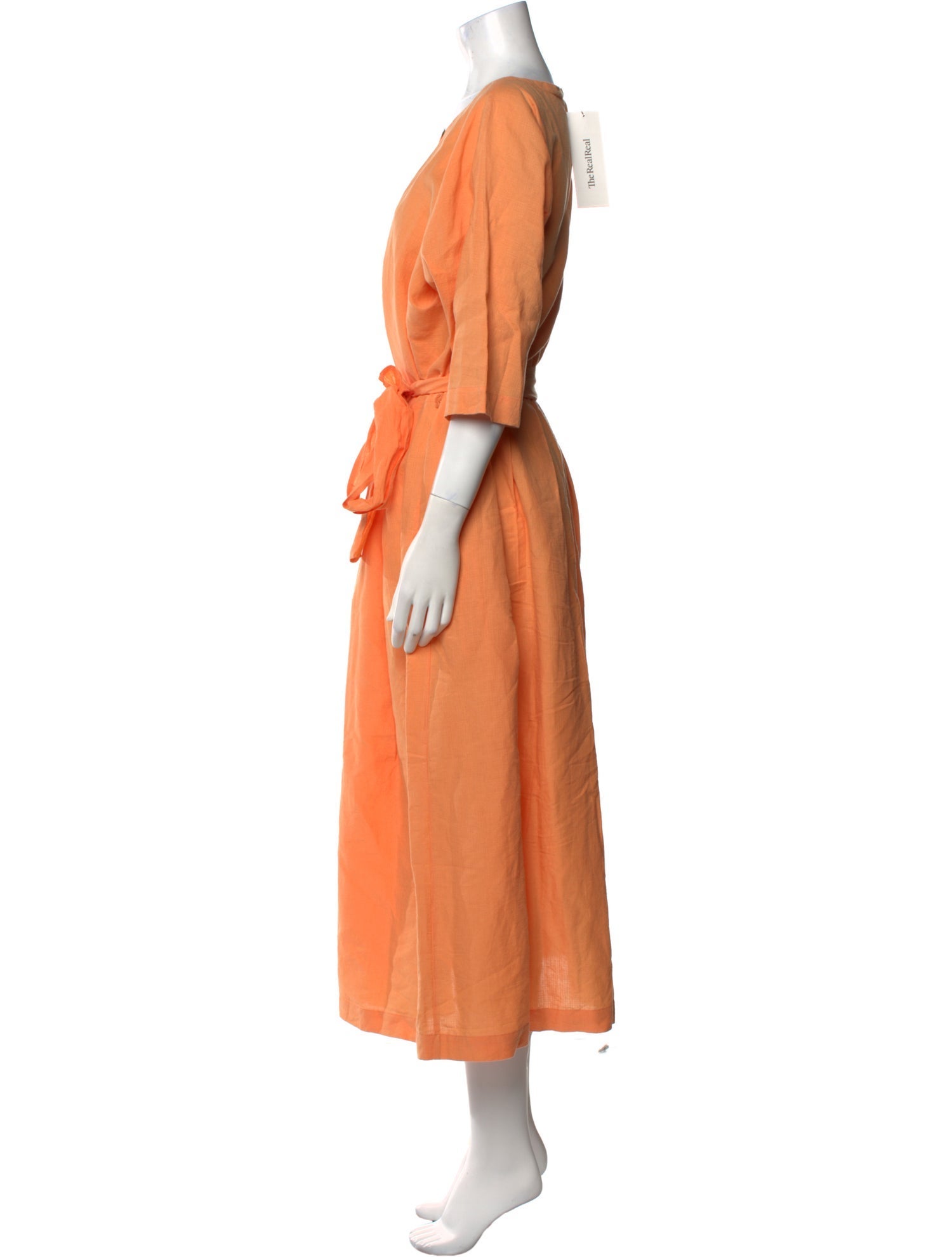 Vince Linen Long Dress