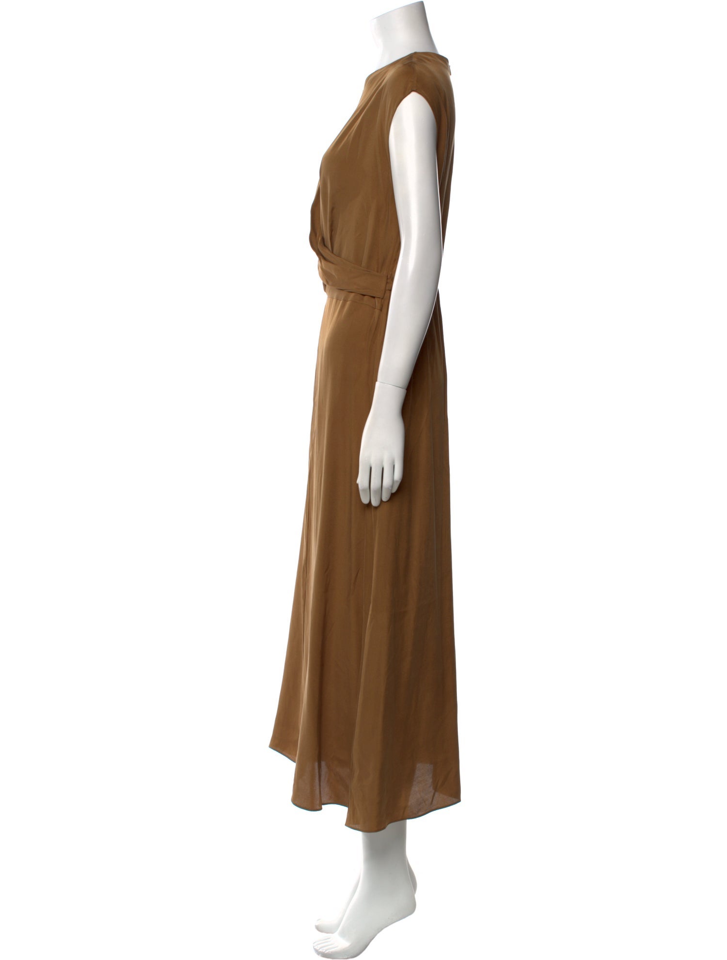 Vince Crew Neck Long Dress