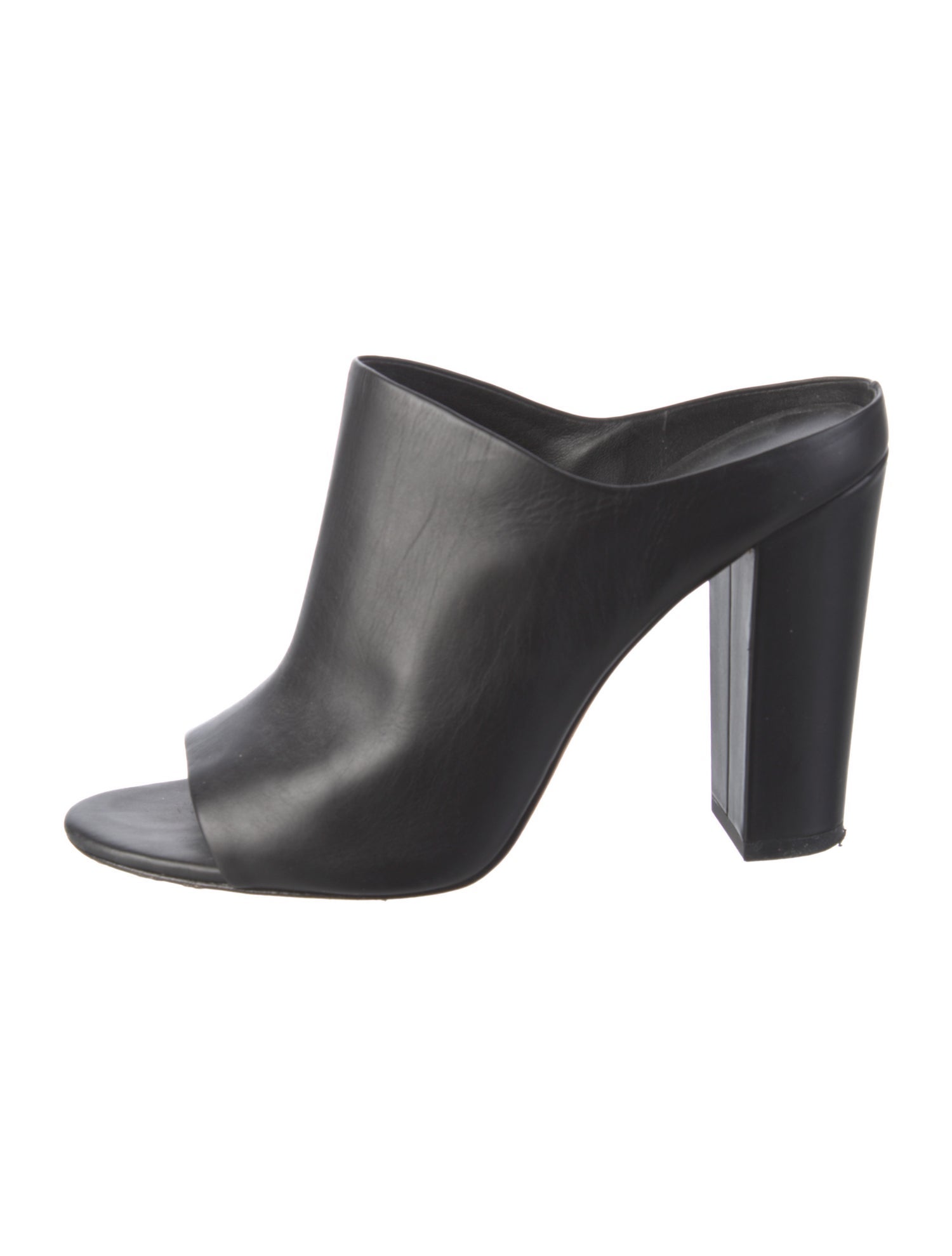 Vince Leather Slides