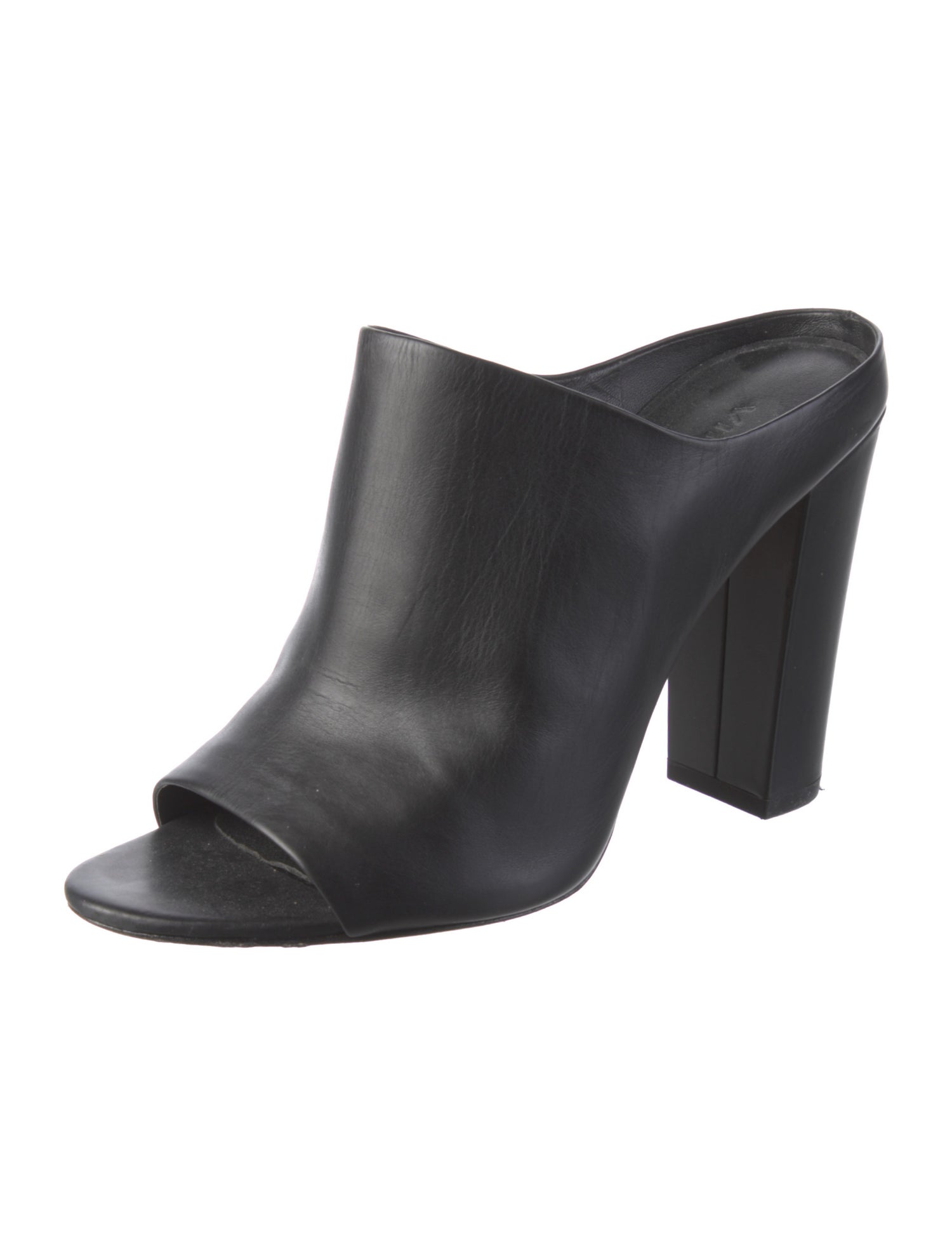 Vince Leather Slides