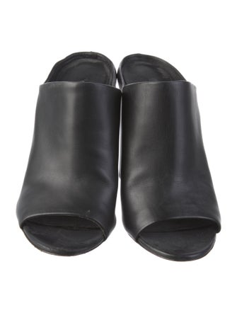 Vince Leather Slides