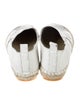 Vince Leather Printed Espadrilles