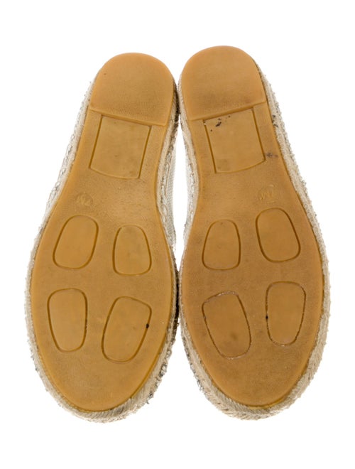 Vince Leather Printed Espadrilles