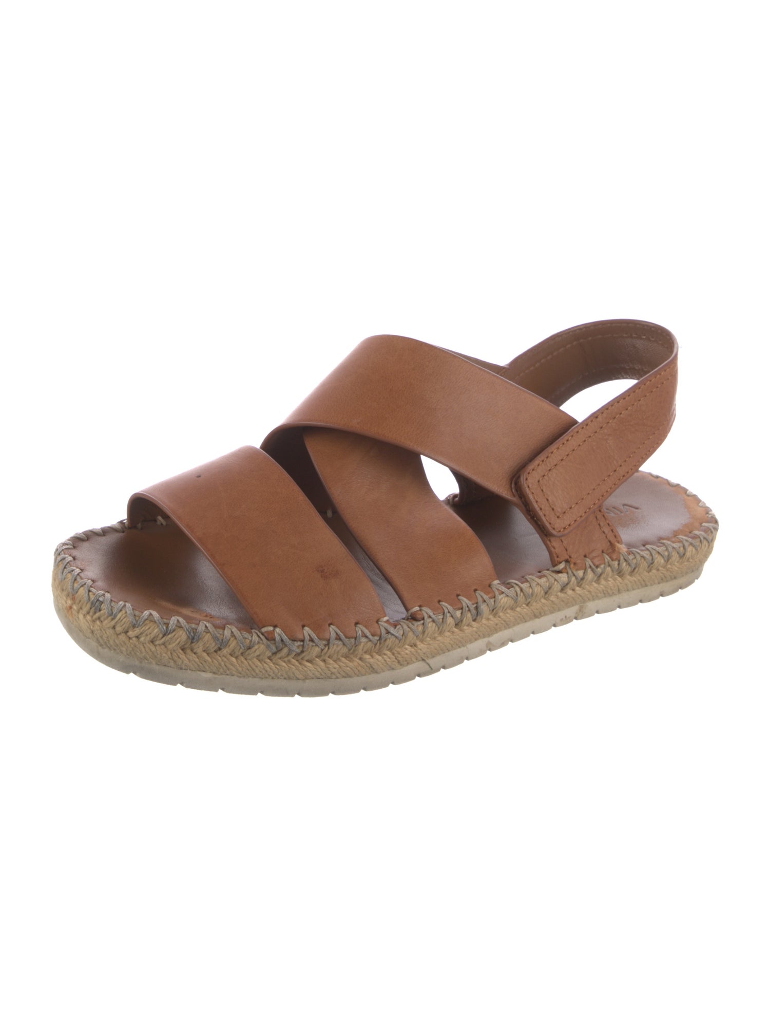 Vince Leather Slingback Sandals