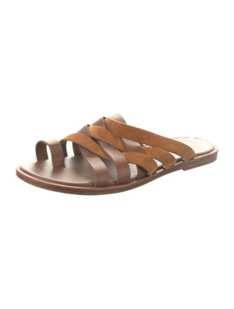 Vince Leather Slides