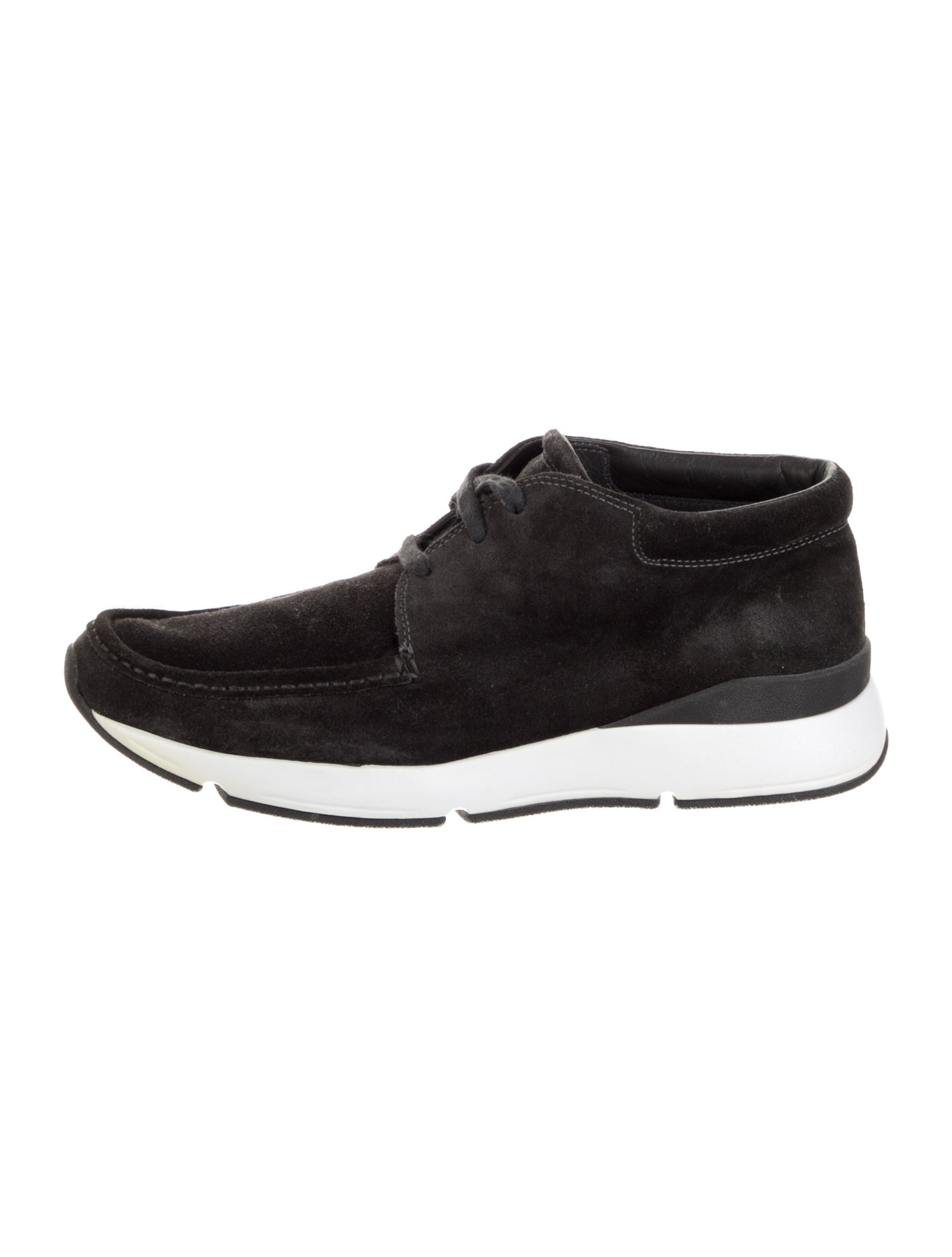 Vince Suede Colorblock Pattern Sneakers