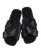 Vince Leather Slides