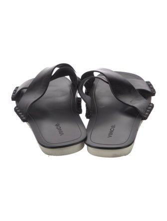Vince Leather Slides
