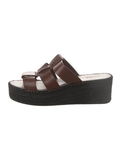 Vince Leather Slides