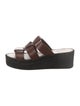 Vince Leather Slides