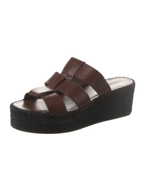 Vince Leather Slides