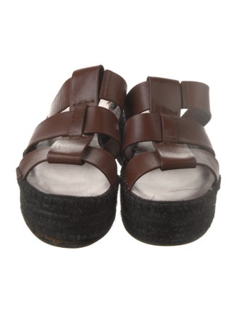 Vince Leather Slides