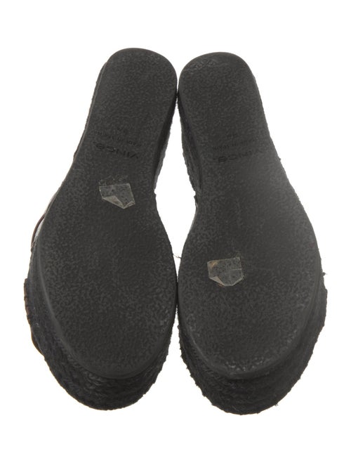 Vince Leather Slides