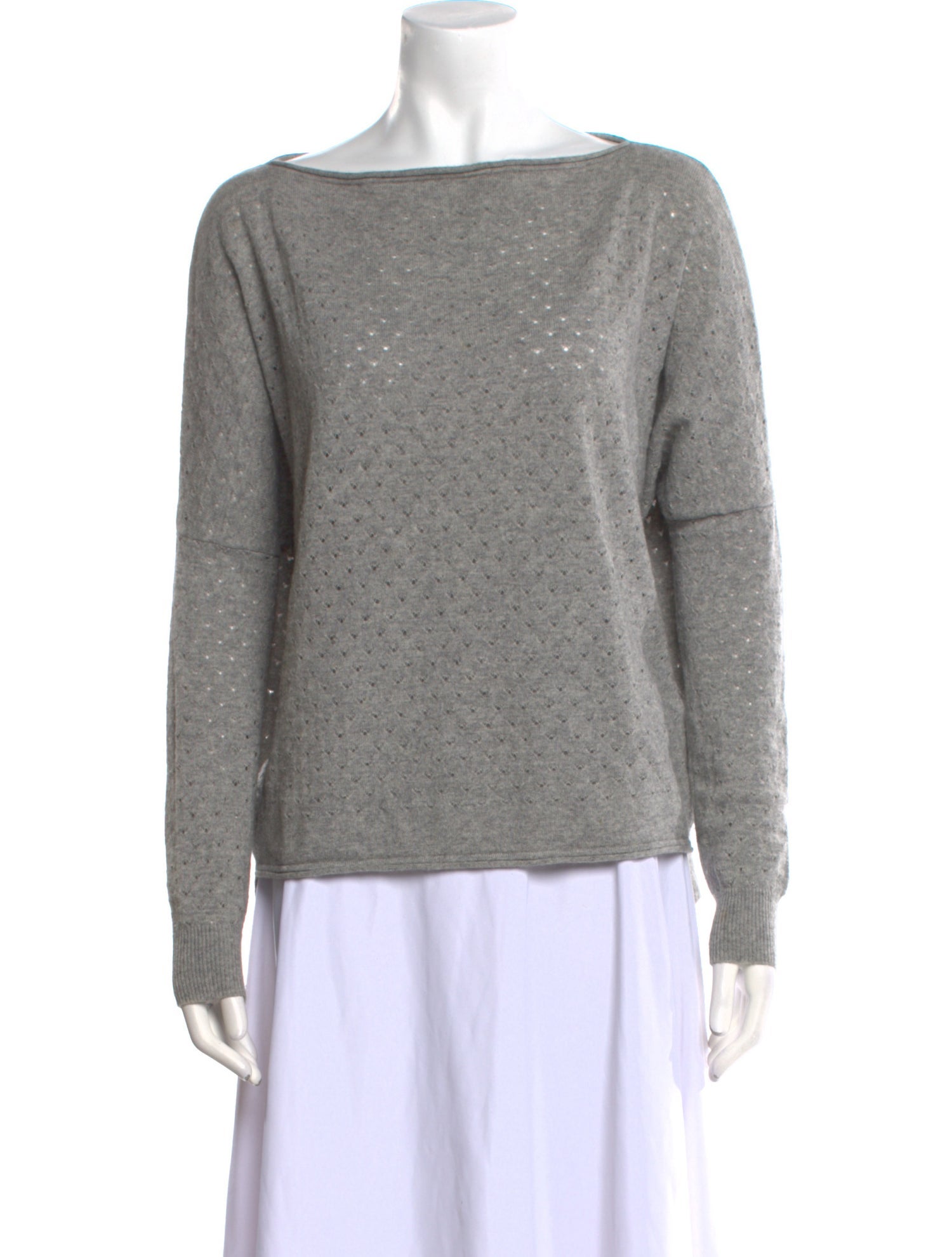 Vince Wool Bateau Neckline Sweater