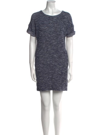 Vince Scoop Neck Mini Dress